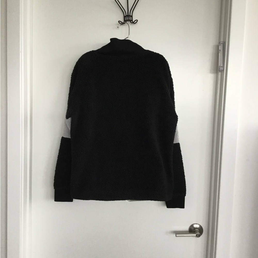 Bebe Sport 1/4 Zip Pullover Sweatshirt Size Large $30 - Picture 3 of 10